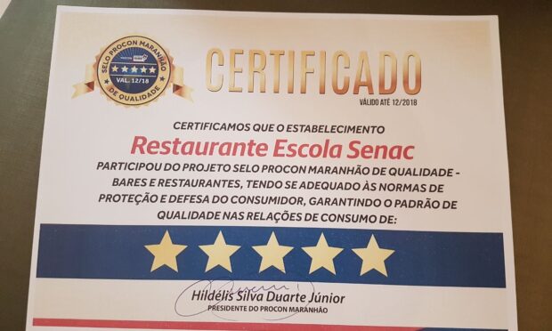 Classificação sanitária de restaurantes: o selo A, B e C hoje, imagem ilustrativa