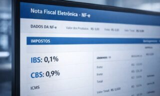 Nota fiscal sem IBS e CBS chega a 7 em cada 10 empresas, imagem ilustrativa