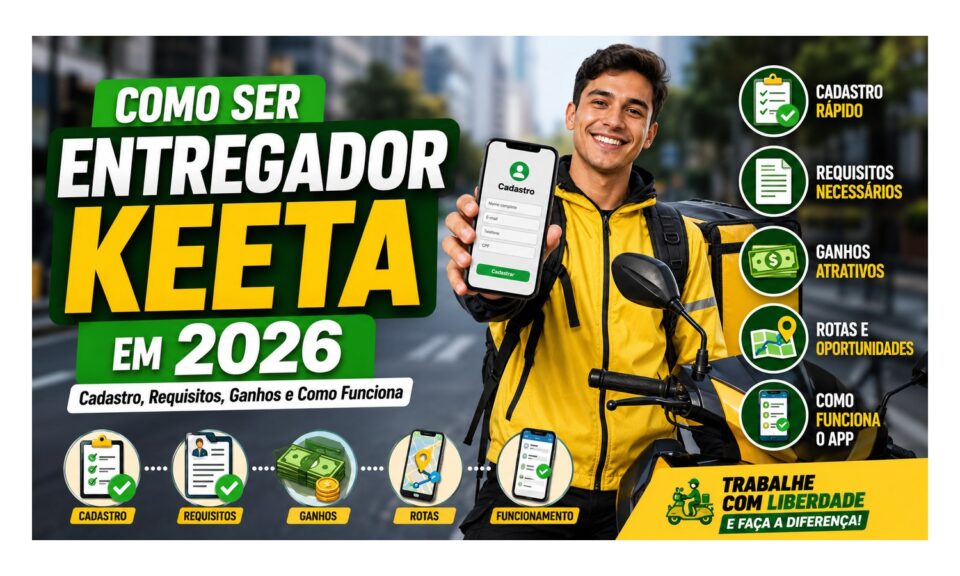 Expansão da Keeta chega a 21 cidades até dezembro, imagem ilustrativa
