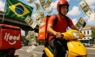 Expansão da Keeta leva delivery a 21 novas cidades, imagem ilustrativa