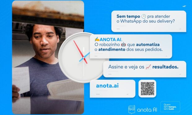 Integração W-FOOD Anota AI ganha atualização para delivery, imagem ilustrativa