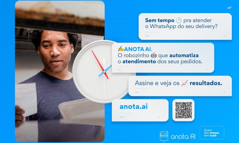 Integração W-FOOD Anota AI ganha atualização para delivery, imagem ilustrativa