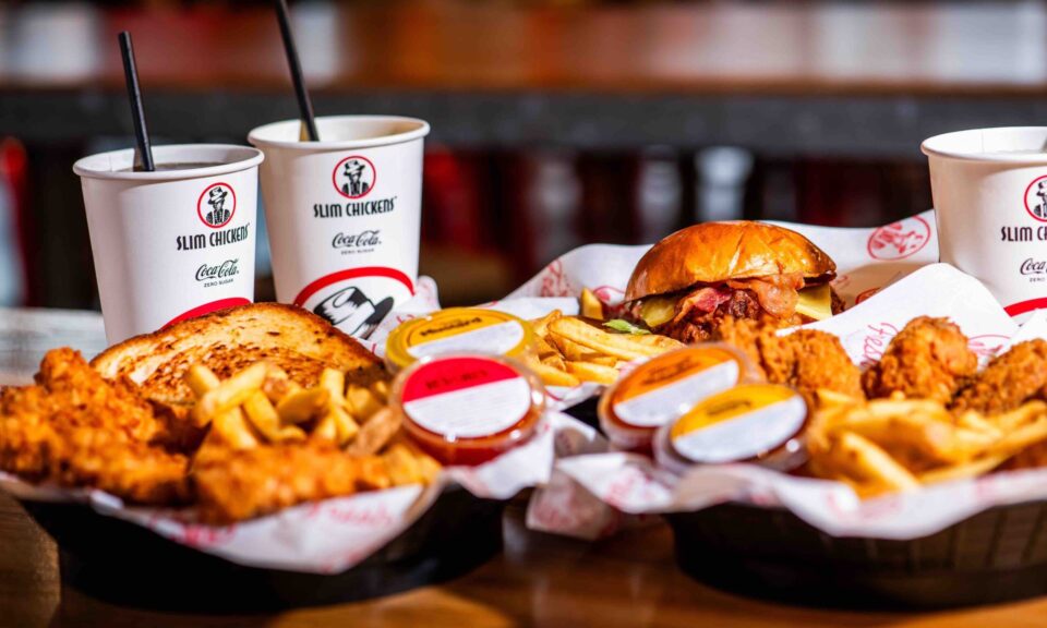 Slim Chickens lança combo de almoço a £8,95 no Reino Unido, imagem ilustrativa